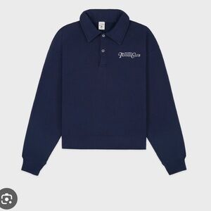 Sporty & Rich Rizzoli Tennis Polo Size Small